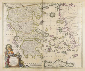 Exactissima totius archipelagi nec non Graeciae tabula in qua omnes subjacentes